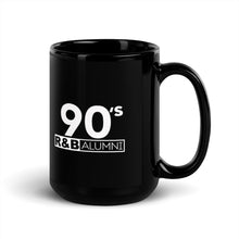 Load image into Gallery viewer, 90&#39;s R&amp;B ALUMNI 90&#39;s Logo Black Glossy Mug