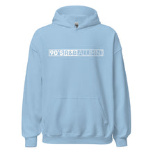 Load image into Gallery viewer, 90&#39;s R&amp;B ALUMNI HOODIE w White Logo in Multiple Colors